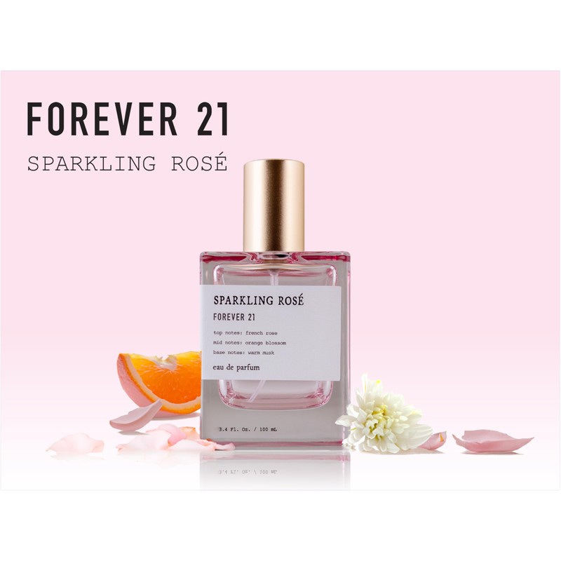 Forever 21 Sparkling Rosé Eau de Parfum, 3.4 fl. oz