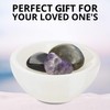 Himalayan Glow WBM Selenite Crystal Bowl - 4 Inch for