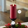 Luminara Flameless LED Candle, Moving Flame Pillar, Melted Edge, Real
