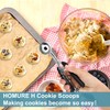 HOMURE H Cookie Scoop Set, Include 1 Tbsp/2 Tbsp/3 Tbsp,