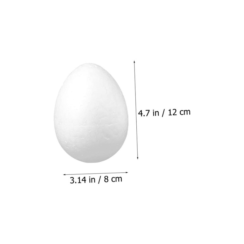 Operitacx 3sets Foam Egg Easter Fillers Lazy Eggs Ornament Twist