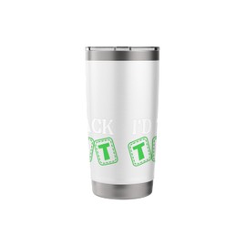 Attendance Clerk I'd Track That Attendance Clerk Design Stainless Steel Insulated Tumbler