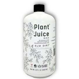 Elm Dirt Plant Juice, Organic Plant Fertilizer, 32 fl oz, Natural Soil Enhancer for Better Root Growth