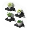 SRIWATANA Wall Rack Wall Shelves Small Display Shelves Set of