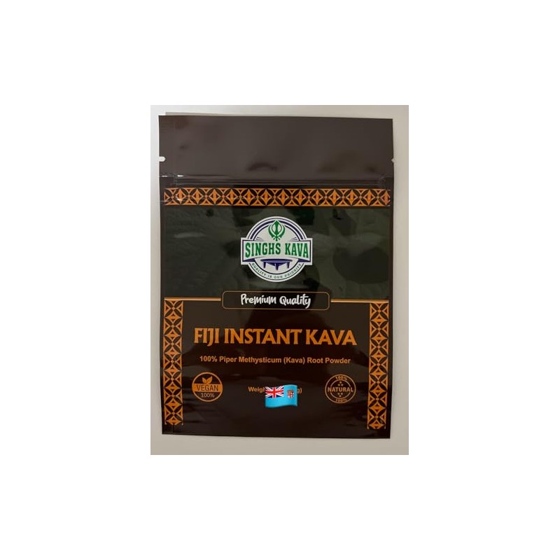 SINGHS Premium Quality Noble Fiji INSTANT Kava Powder mix (16oz)