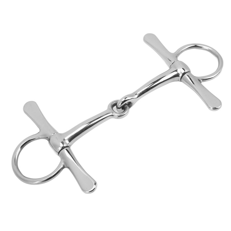 Full Cheek Horse Snaffle Stainless Steel Horse Mouth Bit Garden