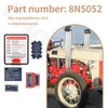 ZHONGXIA 8N5052 Mylar Decal Set Compatible with Fo - rd