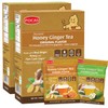 Pocas Honey Ginger Instant Tea Powder, Original & Soursop Variety