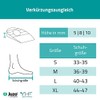 Juzo Shortening compensation 8 mm L - shoe size 40-44