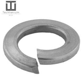 Techtanium® Spring washers M10 made of A2 stainless steel (pack of 10) | locking rings | snap rings | spring washers | DIN 127