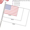 FLY HAWK 6 FT flagpole, Suitable for 2x3, 3x5, 4x6