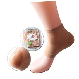 MERRYHAPY Heel Sleeve Women Heel Protection Cushion for Foot Thin-profile Size l (skin)