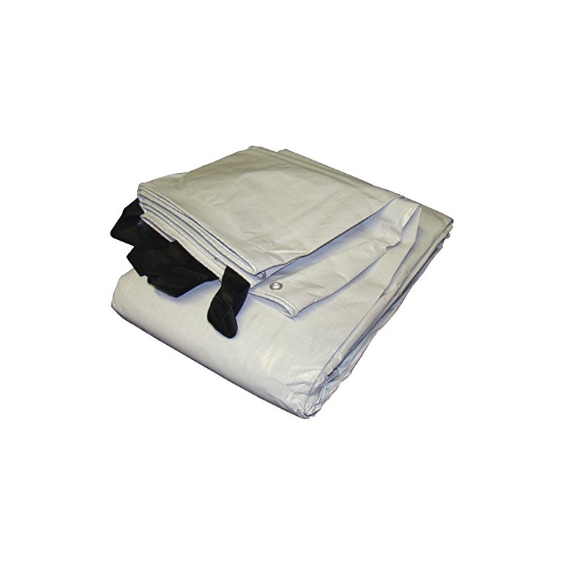 18' x 20' White & Black Reversible Extra Heavy Duty