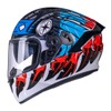 Full Face Motorcycle Helmet X9 with Inner Sun Visor DOT