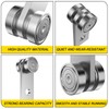 HZG 2 Wheel Trolley Assembly Rollers, Two Bearing Trolley Assembly
