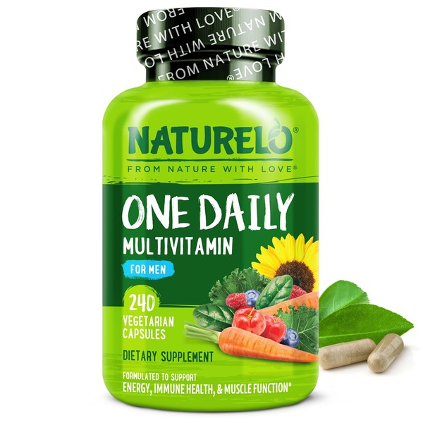 NATURELO NATURELO Mens Multivitamins - One Daily Multivitamin for Men