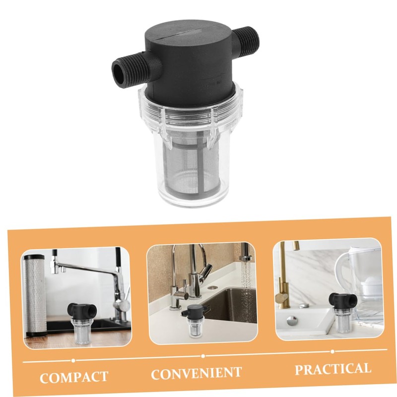 TEHAUX Rv Water Filter Water Inline Pipe Hose Hose Fine