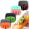 Pack of 4 Kitchen Vegetable Peelers, Palm Peeler, Universal Peeler,