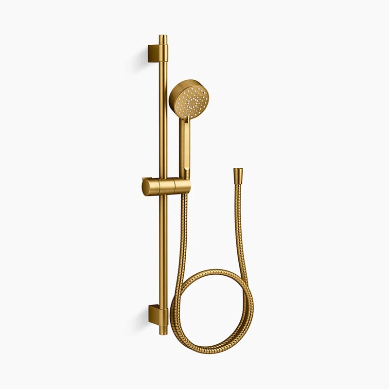 Awaken G90 24" three-function handshower kit, 1.75 gpm, Vibrant Brushed