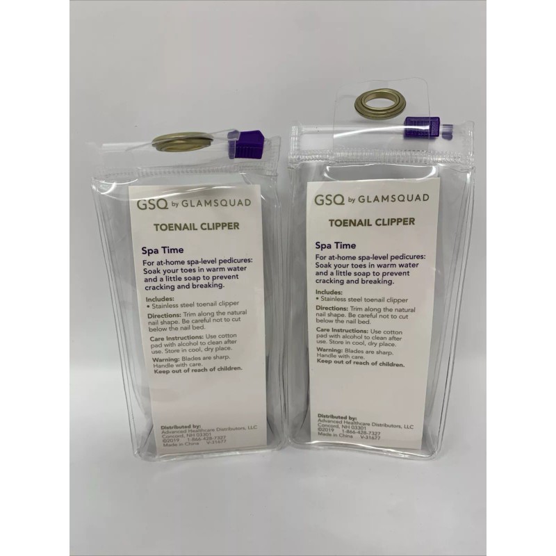 GSQ, Glamsquad 2x GSO by Glamsquad Toenail Clipper