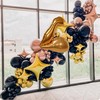 6Pcs Gold Bicep Foil Balloons Set for Gym Opening &