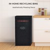 Rolheit Recycling Bin for Kitchen 26 Gallon, Indoor Recycle Bin