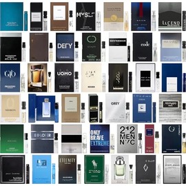 JRoBeauty High End Random Selection Designer Fragrance Cologne Sampler Set for Men - (Pack of 10 Sample Vials)