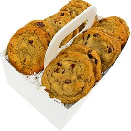 The Cravory: Chocolate Chip Cookies - 24 cookies, 2.0 oz. each - Individually Wrapped - Gourmet - Baked Fresh - Dessert, Snack or Baked Goods