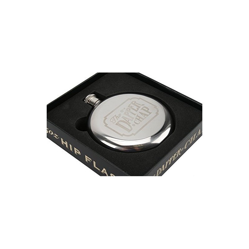 The Dapper Chap 'Wet Your Whistle' 5oz Hip Flask