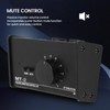 Passive Stereo Volume Controller , Mute Control Large Volume Knob
