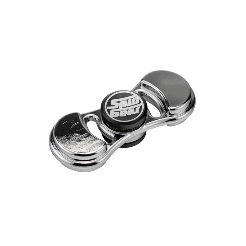 Spin Gear Metal Cross Hand Spinner (Gunmeta)