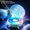 Wireless Mood Lamp with Bluetooth Speaker, Night Light for Home