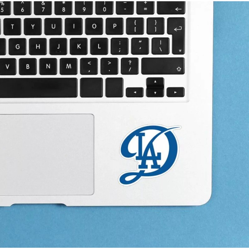 Dodgers City Connect Logo - 3” X 3” Durable Vinyl