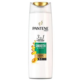Pantene Pro-V Smooth & Sleek 3-in-1 Shampoo Plus Conditioner, for Dull and Frizzy Hair