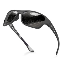 KUGUAOK Polarized Sports Sunglasses for Men Driving Cycling Fishing Sun Glasses 100% UV Protection Goggles