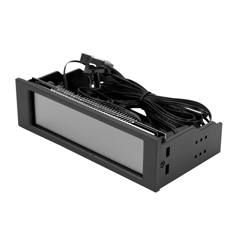 ASHATA 5-Fans PC Speed Controller CPU Temperature Sensor Computer Cooling