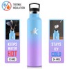 KollyKolla Thermos Flask, 1 Litre, Suitable for Carbonated Drinks, Stainless