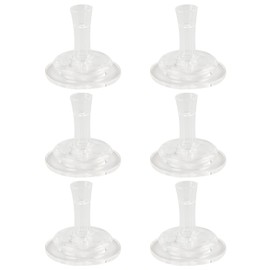 Sippy Straw Nipple for Dr. Brown's Narrow Bottle & Sippy Spout Bottle, Soft 100% Silicone Baby Bottle Straw Nipple, 8m+, 6 Count