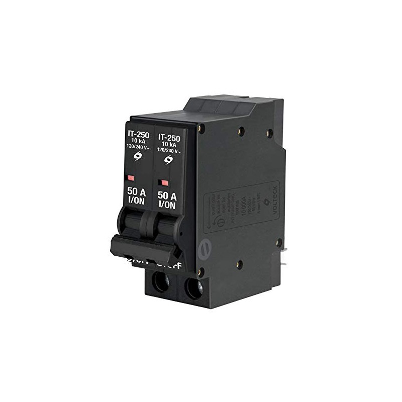 Volteck IT-250, Interruptor termomagnético 2 polos 50 A