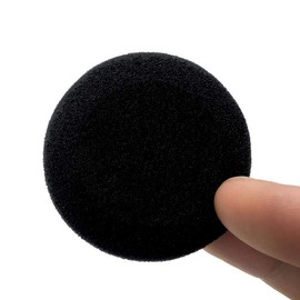 D & K Exclusives Foam Ear Pad Replacement Cushions, Headphone Earphone Headset Disposable Sponge Covers (50mm - 2") 5 Pairs