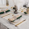 Home Brilliant Light Beige Rectangle Placemats 33 X 48 CM,