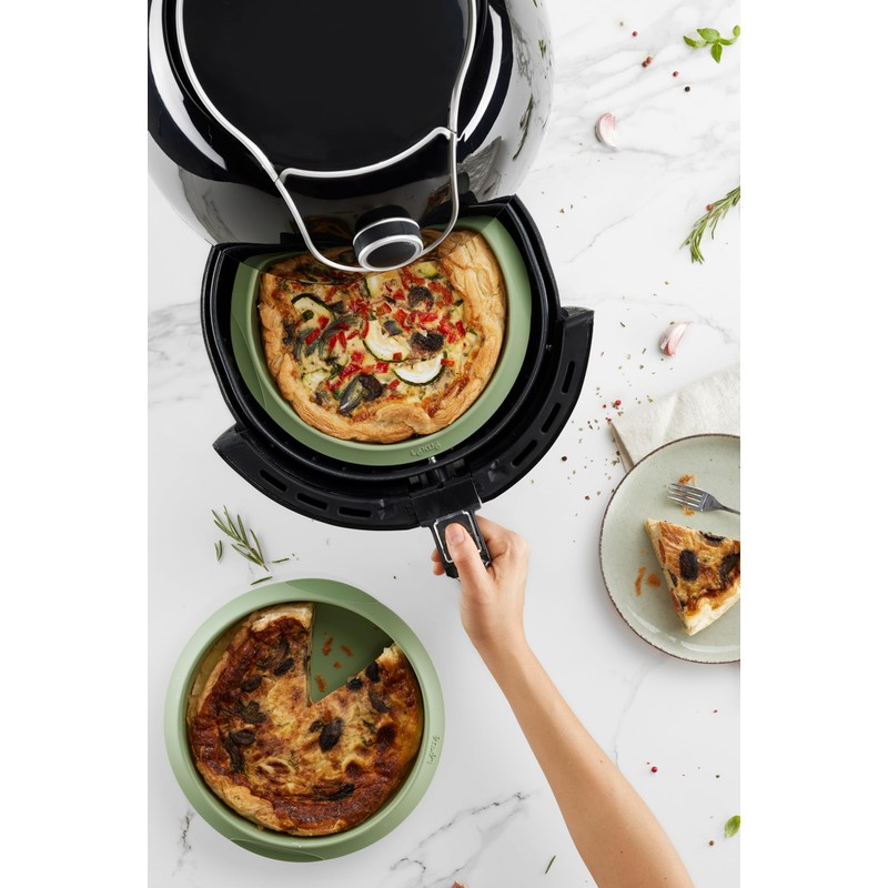 Lékué Multifunctional Mould 20 cm Diameter for Hot Air Fryer,
