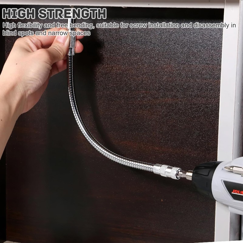 Angle Screwdriver Attachment, Robust and Easy to Use, Angle Wrench,