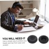 KONTONTY 2pcs Headset Covers for Comfortable Ear Pads for Noise
