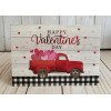 Unbranded Rustic Red Truck Hearts Valentine’s Day Card Sending Lots
