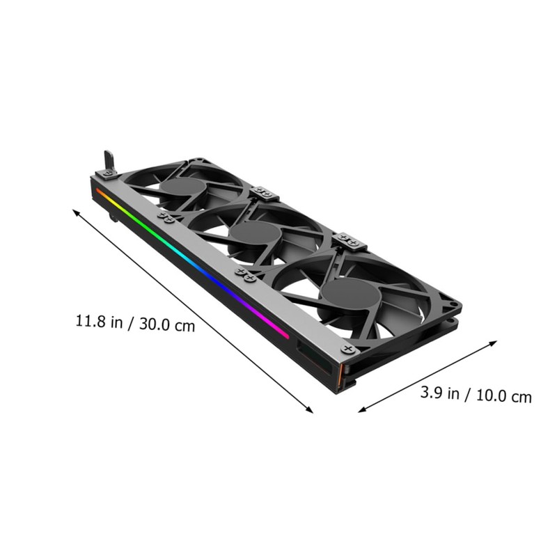 Gadpiparty GPU Fan Cooler with Argb Connector Triple Fan Design