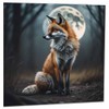 Fox Card Moon & Fox Greeting Birthday Cards 145 x