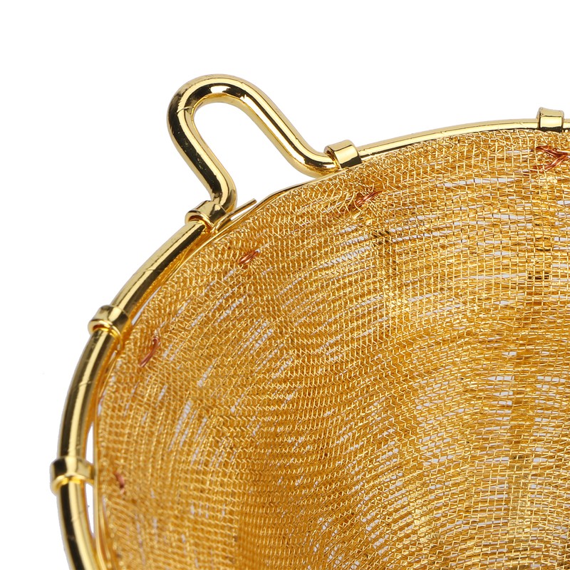 Tea Infuser Strainer Pure Copper Reusable Loose Leaf Teapot Filter