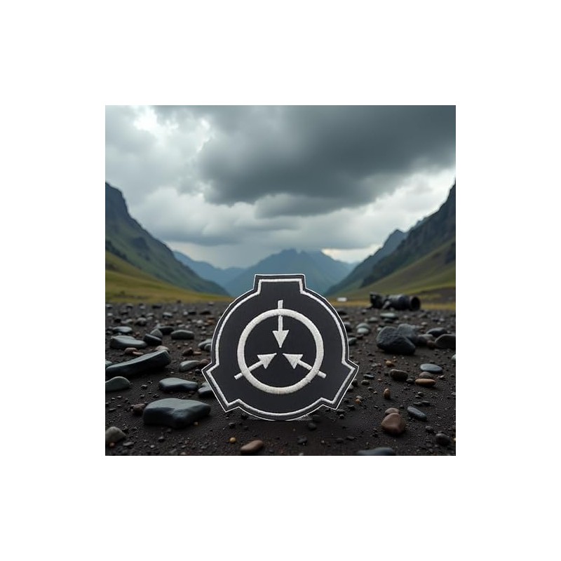 Black Foundation Special Containment Procedures Foundation Logo Military Hook Loop