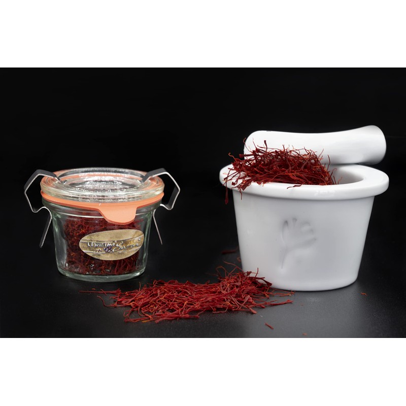 Lewissimo Wallendorfer Mortar with Pestle / Pestle Ideal for Saffron